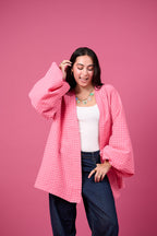 Candy Puff Kimono (Pink Marshmallow)