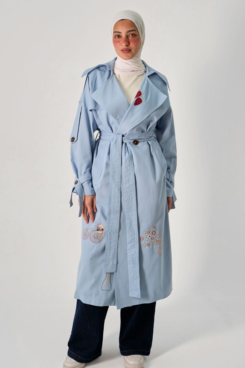 Spring Tale Trench Coat