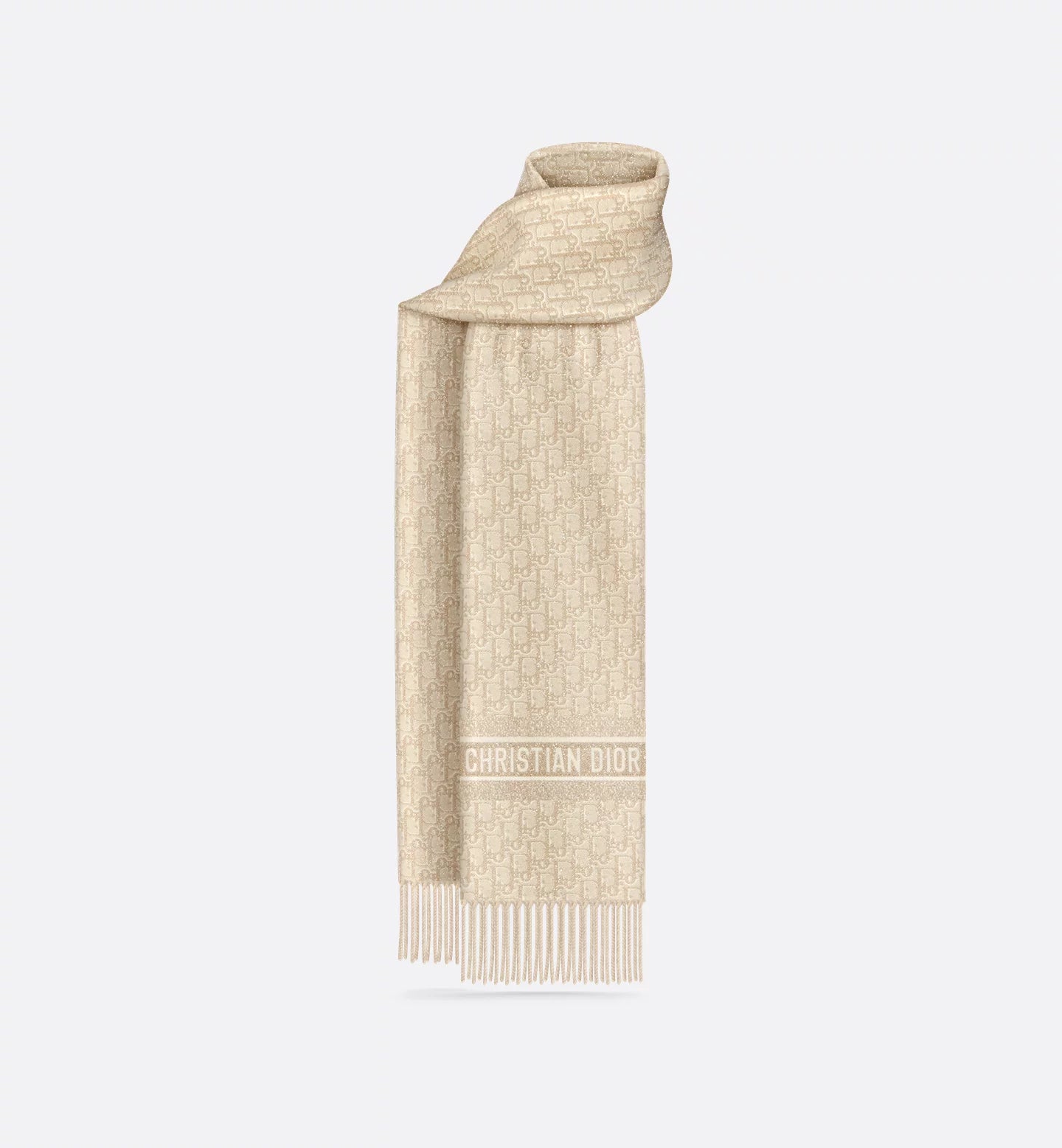 Dior Oblique Natte Scarf