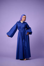 Cloud Sleeve Dress (Electric Blue)