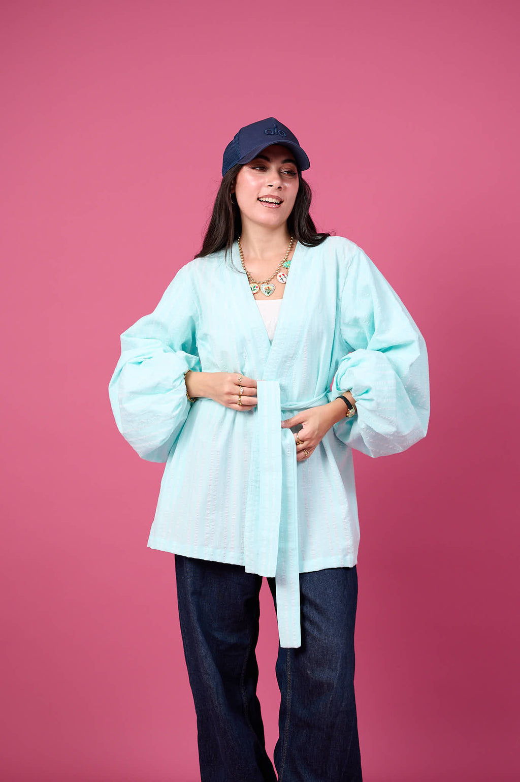 Candy Puff Kimono (Vanilla Sky)