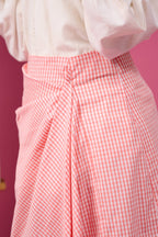 Summer Drape Skirt (Pinkish Orange)