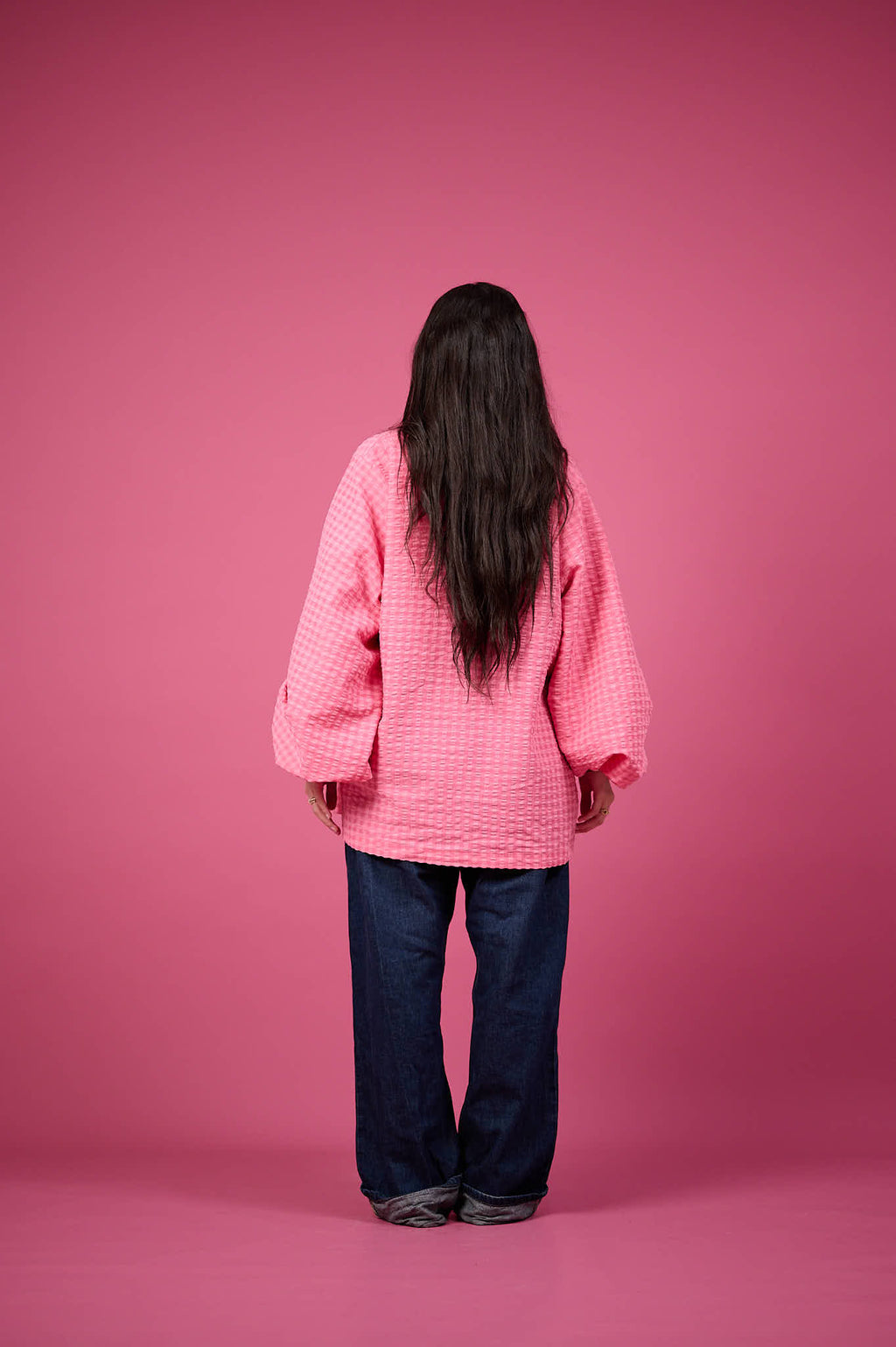 Candy Puff Kimono (Pink Marshmallow)