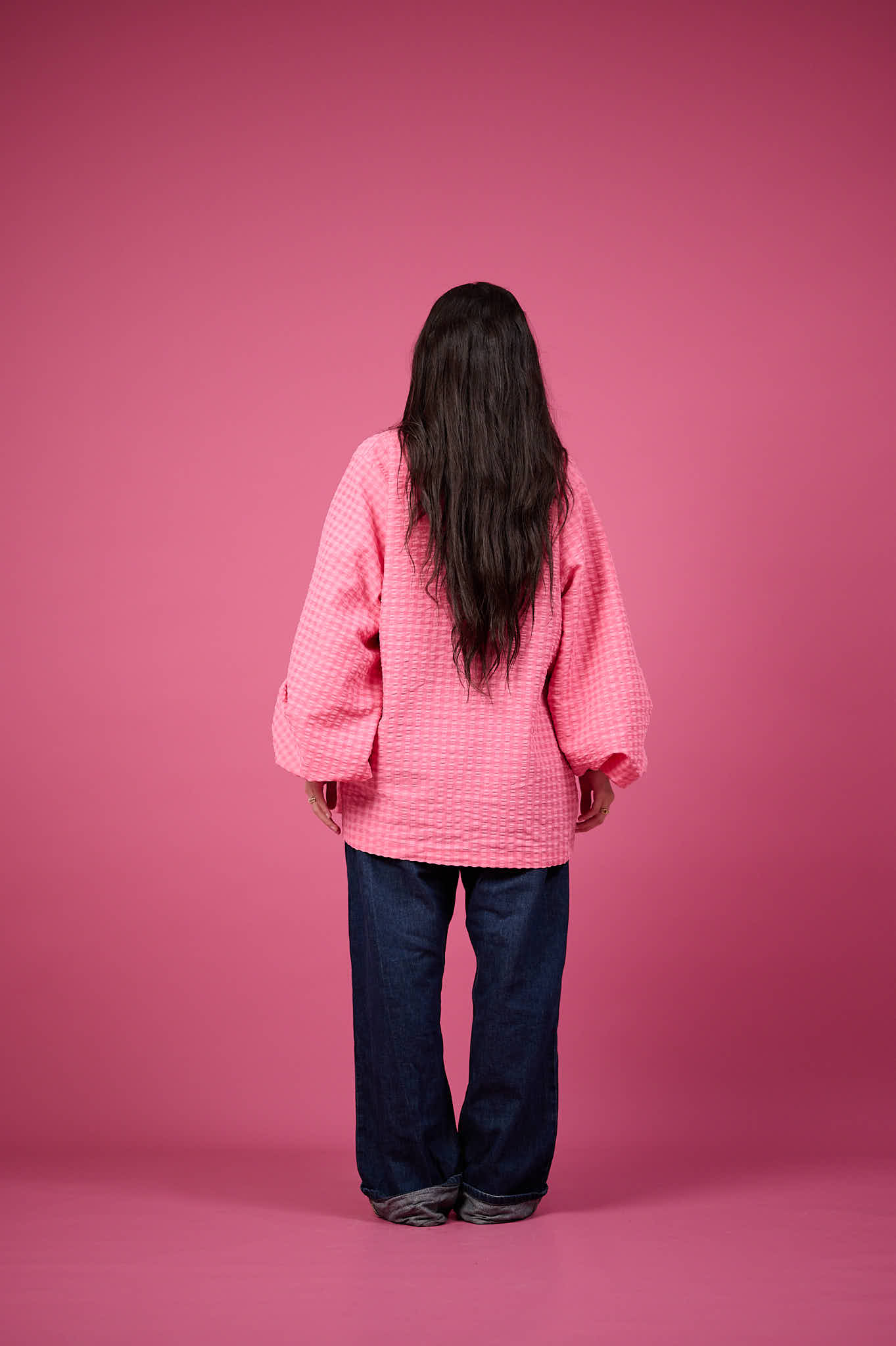 Candy Puff Kimono (Pink Marshmallow)