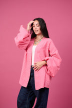 Candy Puff Kimono (Pink Marshmallow)