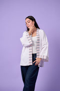 Floral Patchwork Kimono (White)
