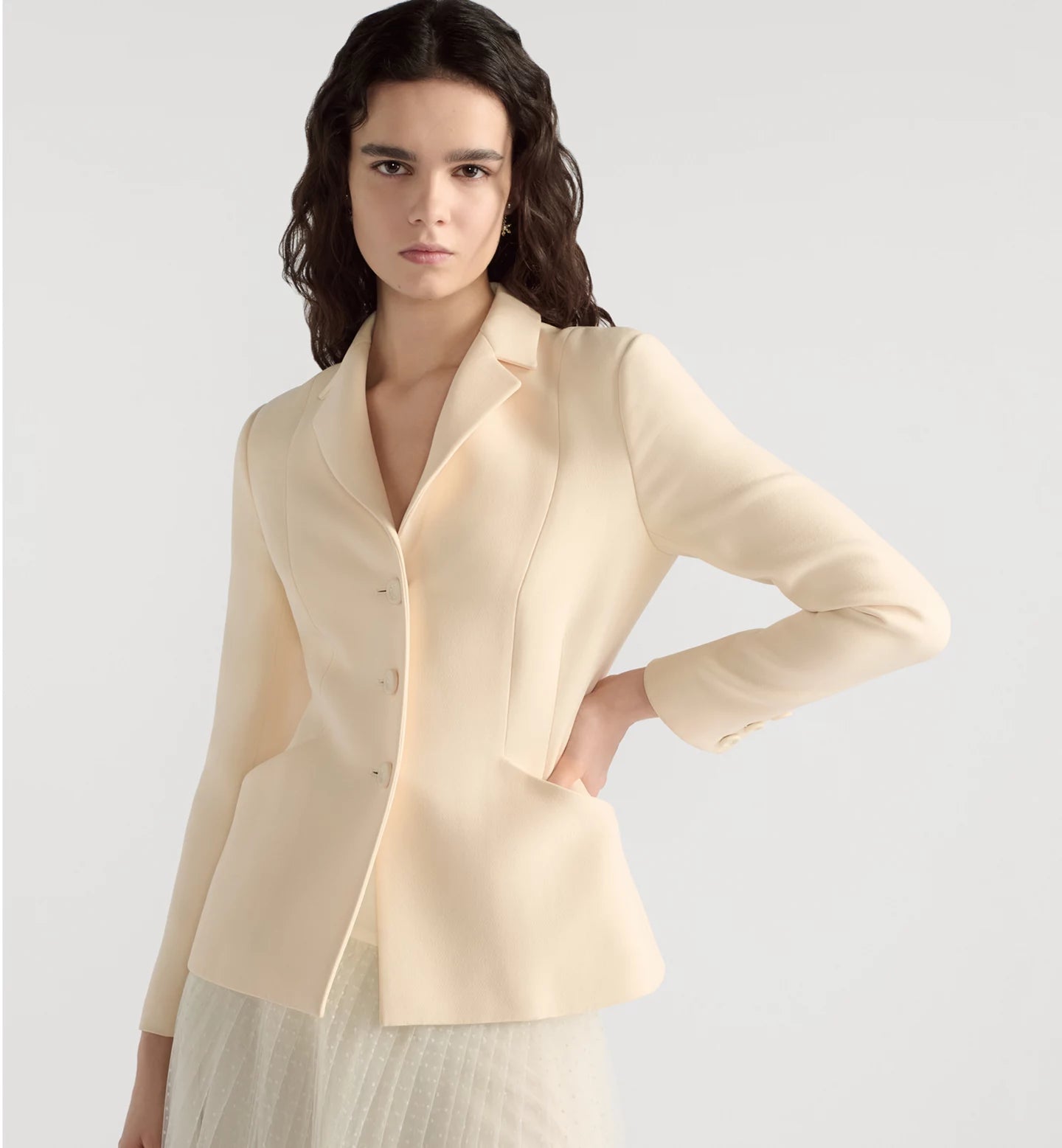 Mid-Length Flared Skirt