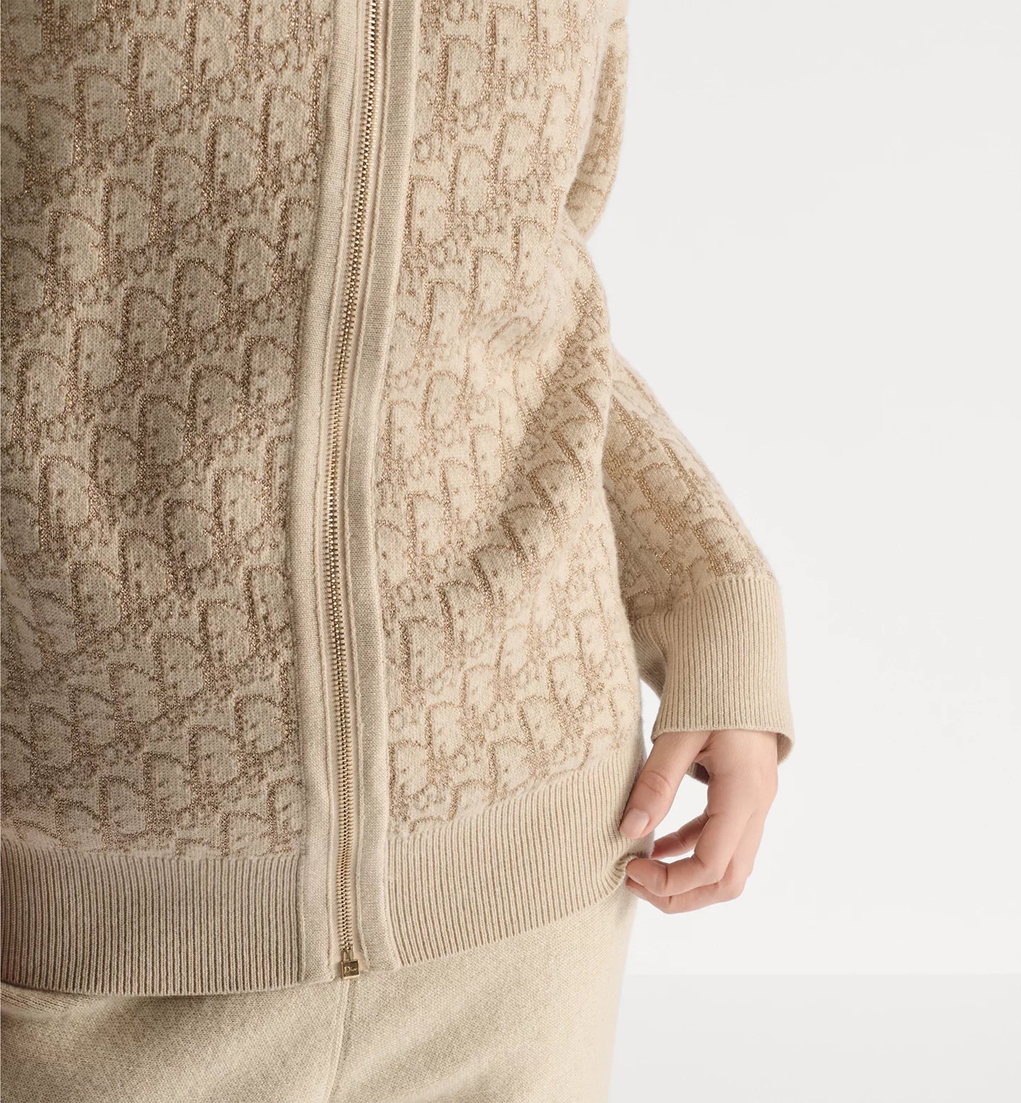 Reversible Zipped Cardigan with Hood