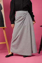 Summer Drape Skirt (Black)