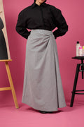 Summer Drape Skirt (Black)