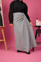 Summer Drape Skirt (Black)