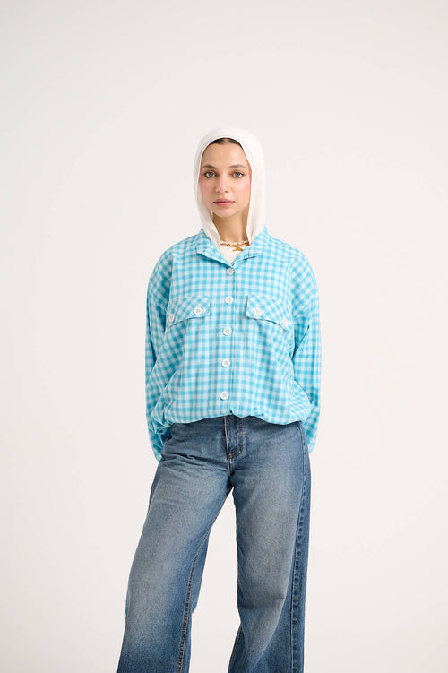 Caro Jacket (Blue Lagoon)