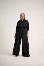 Midnight Stripe Jumpsuit