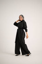 Midnight Stripe Jumpsuit