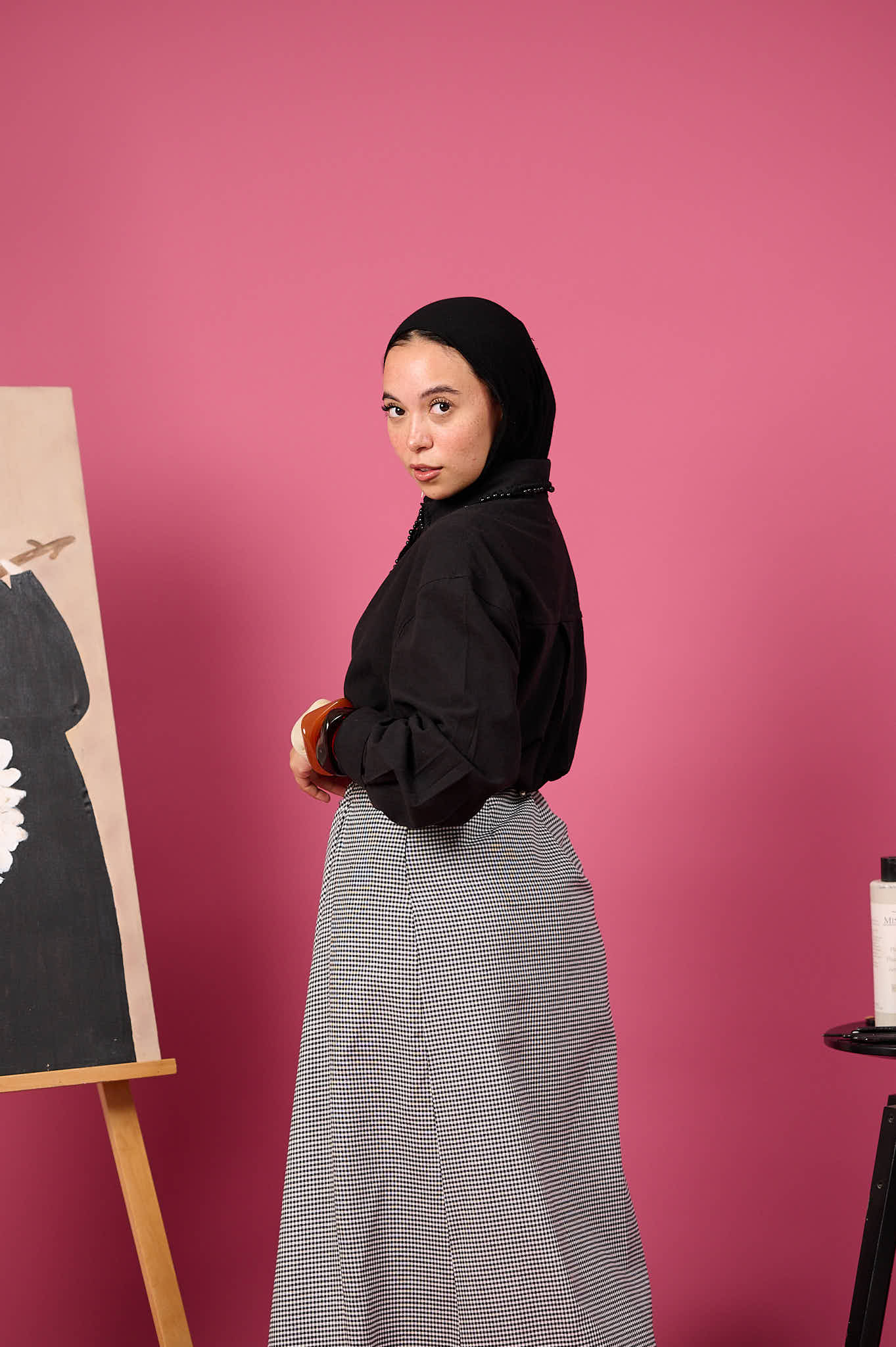 Pearly linen (Black)