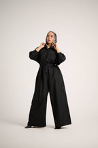 Midnight Stripe Jumpsuit