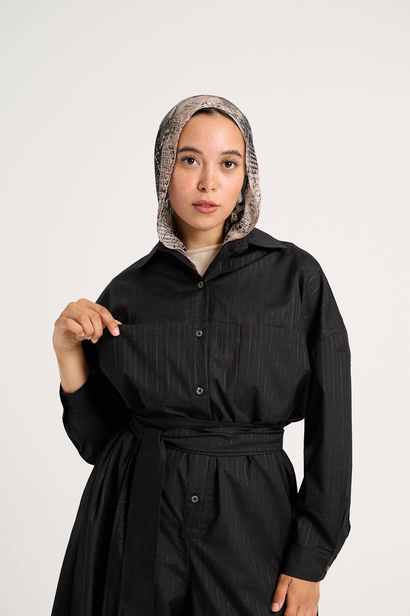 Midnight Stripe Jumpsuit